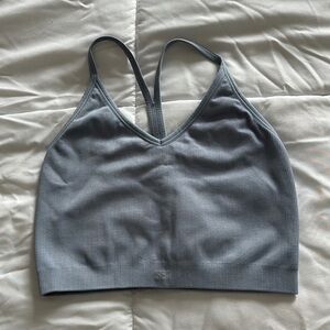 Set active ribbed V bra